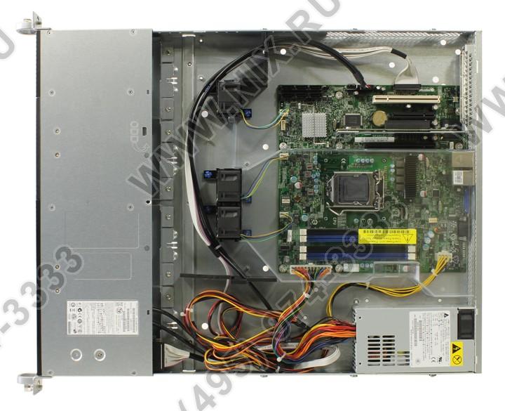 Intel 1U R1304BTSSFAN (LGA1155, C202, SVGA, SATA RAID, 2xGbLAN, 4DDR ...